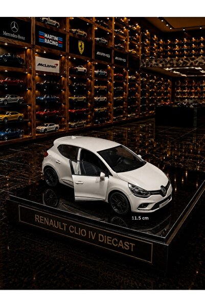 OYUNCAKSAHİLİ Renault Clio Diecast Metal Araba Kapı Açılır 1.36 Koleksiyon 11...