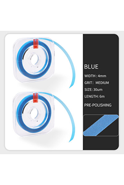 choice2 blue 1Roll Dental Polishing Strip 4mm Width 6m Length Resin Teeth Gri...
