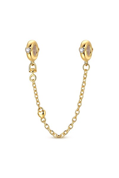 Choice23 KTC417-GD Original 925 Silver Gold Charms Beads Fit Bracelet DIY Ele...