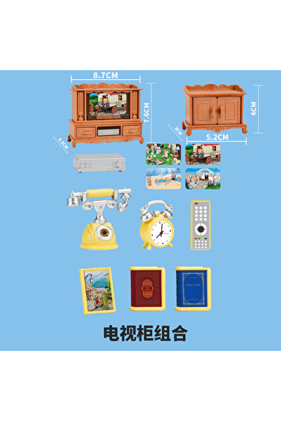 Choice5 army green Miniature Items Dollhouse Furniture Accessories Living Roo...