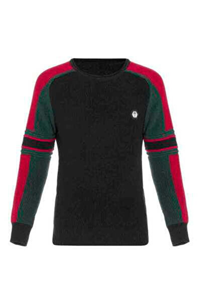 Cipo&Baxx Bp109 Black Basic Kids Sweater