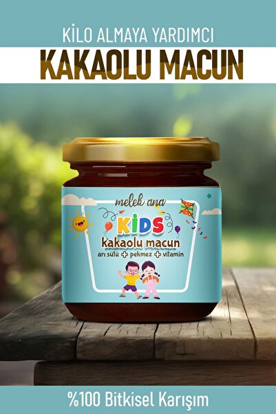 Melek Ana Kilo-aldırıcı Arı sütü Bal vitamin kakao vitamin Kids Çocuklar Için...