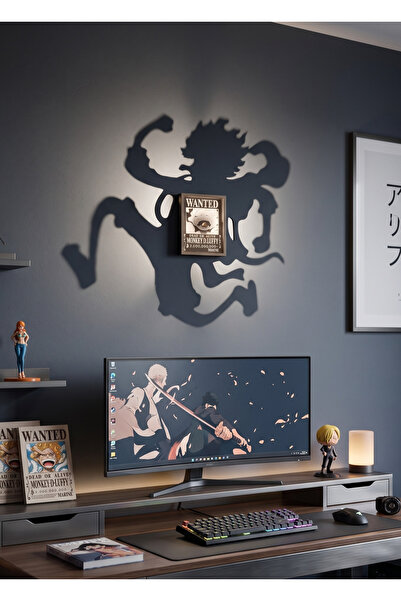 Lumishade One Piece Luffy Gear 5 Gölge Lambası - Gece Lambası