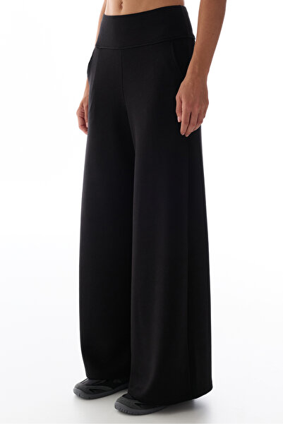 Penti Black High Waist Wide Leg Trousers