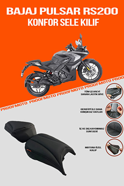 PROOFMOTO Bajaj Rs 200 Comfort Saddle Cover