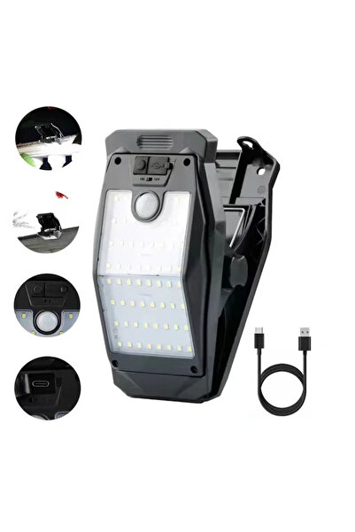 Choice 2Pcs Clamp Type NEW 2/1Pcs Clip On Solar Lights Outdoor Waterproof 58 ...