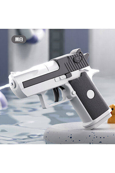 Choice3 black Mini Manual Water Desert Eagle Pistol Shooting Game Fight Toy W...