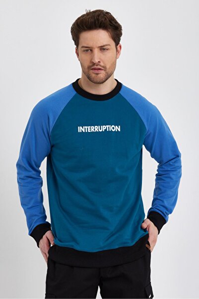 ALEXANDERGARDI Printed Regular Fit Sweatshirt (E23-73103)