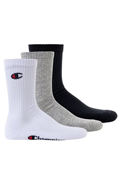 Champion Unisex Socken, 3 Paar - Crew Socken Basic