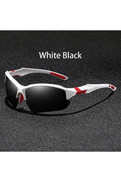 Choice WhiteBlack Fashion UV400 Safety Goggles Men Women Running Mountaineeri...