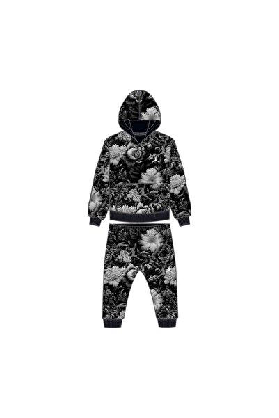 JORDAN BRKLYN ESS FLORAL AOP PO SET 35D424-023 Μαύρο