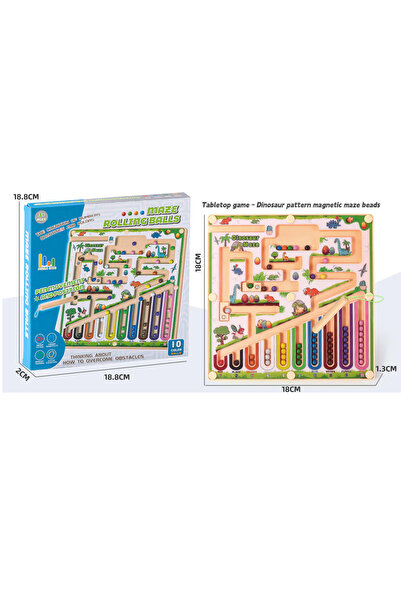 choice2 Magnetic Maze 3 A magnetic maze advanced rolling ball math logic thin...
