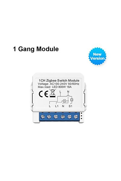Choice3 مفتاح إضاءة ذكي صغير ثنائي الاتجاه AVATTO ZWSM16-W1 AVATTO ZigBee Tuy...