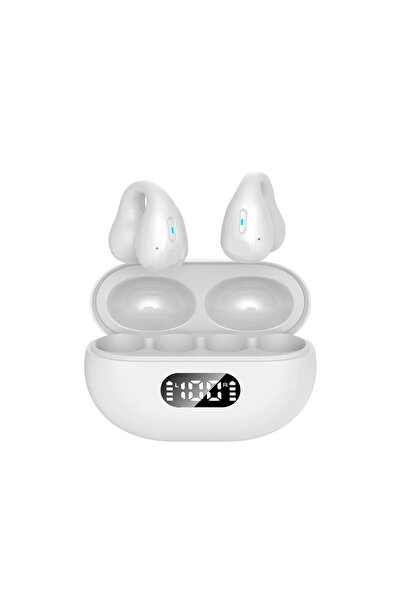 Choice1 white NEW TWS Q80 Wireless Headphones Bluetooth 5.3 Bone Conduction E...