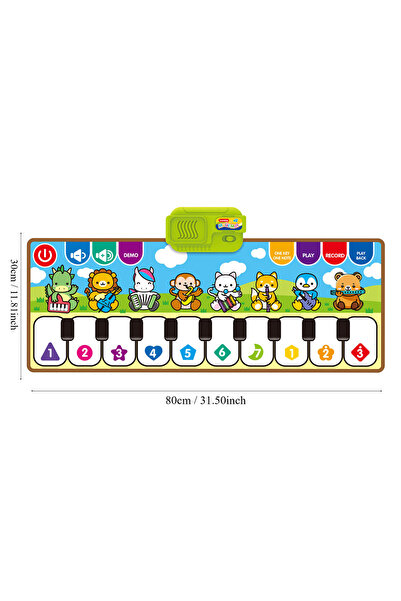 Choice Piano Music Mat Piano Music Fitness Mat for Baby Girls and Boys Aged 1...