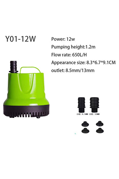 Choice11 US-110V 60HZ 1500D-12W Submersible Water Pump for Fish Tank Pond, Hy...