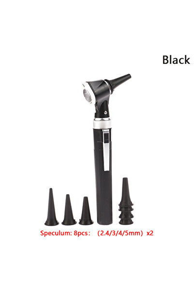 Choice1 Black Professional Otoscopio Diagnostic Kit Medical Home Doctor ENT E...