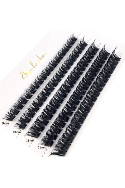 Choice مزيج رموش طبيعية كثيفة 30D/40D/60D/80D، 0.07 مم، 100 مجموعة، 80D/95/10...