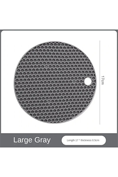 Choice4 Big Grey Table Mat Tool Multifunctional Kitchen Silicone Tableware Ma...