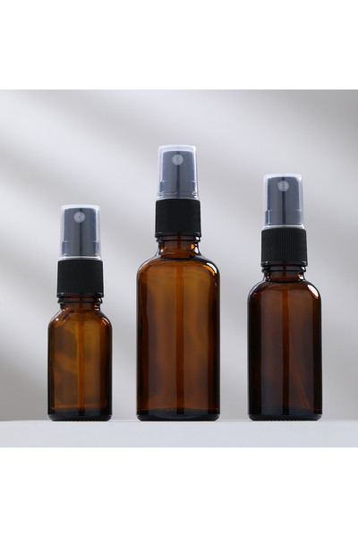 choice2 50ml 2pcs 15ml/30ml/50ml Amber Glass Perfume Bottles Spray Bottle Spr...