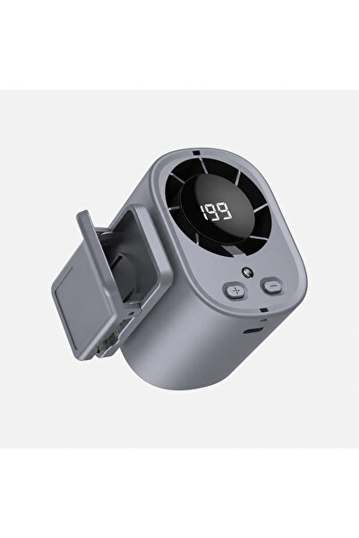 Choice7 grey-2 Mini Fan Portable Small Clamp-type Fan with 199 Speed Adjustme...