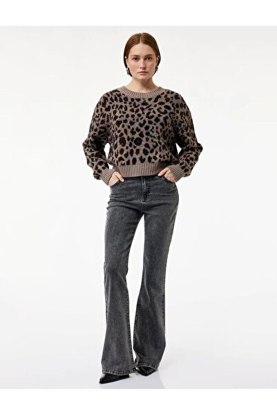 Koton Women's Jean Trousers 6Sal40118Md