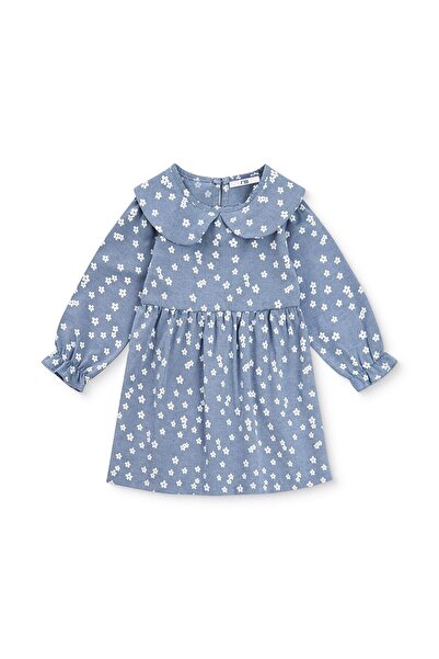 MOTHERCARE Kız Bebek Elbise Bisiklet Yaka Kısa Kol