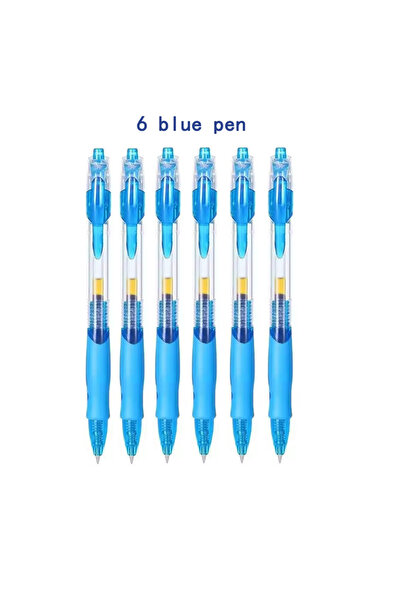 Choice4 6 Blue pen 13/30pcs Retractable Gel Pens Set Black/Red/Blue Ink Ballp...