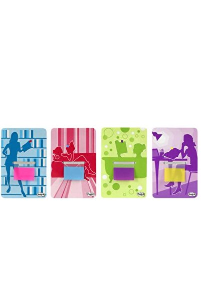 Post-it Yapışkan Notluk (İndex Kitap Ayracı) Asorti (1 Adet) 4710367604358