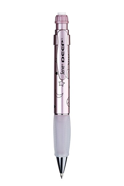 Serve Deep Versatil Kalem (Mechanical Pencil) 0.7mm Met Roze Ay-Yıldız Sv-Dee...