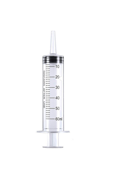 Choice1 60ml Syringe Set 60 ml 20 ml Industrial Plastic Syringe with 100 cm h...