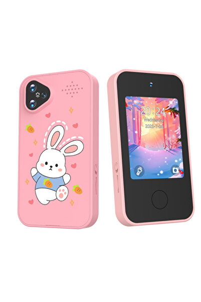 choice2 Rabbit pink Kids Smart Phone With Dual Camera, 2.8" Touchscreen, 720P...