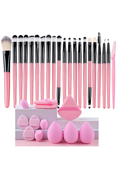 Choice6 20PK-A 20Pcs Makeup Brush Set Eyeshadow Eyeliner Brushes Foundation C...
