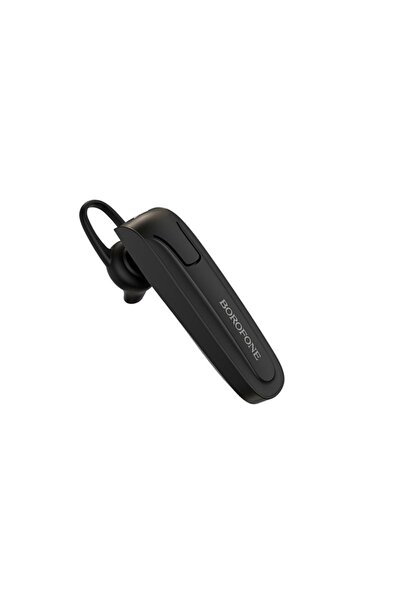 Borofone Căști Bluetooth mono cu microfon, autonomie baterie 5 ore, funcție hands-free, control apeluri, negru