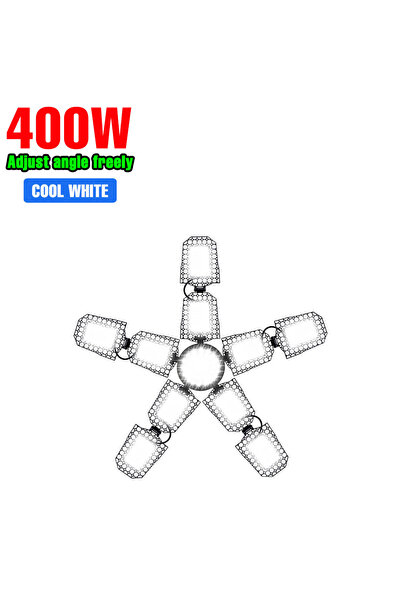 Choice E2 Cold White 400W LED Bulb E27/E26 Garage Lamp AC 220V Spotlights Def...