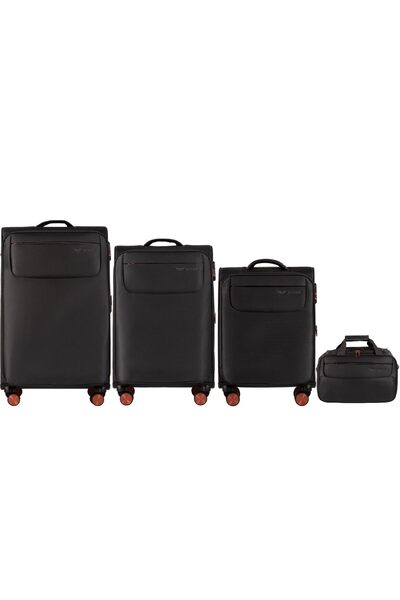 WINGS BRAND Set de 3 valize TERN + Geantă de mână WINGS GRI