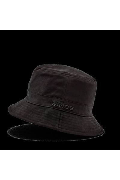 WINGS BRAND Pălărie tip pescar WINGS UNLEASH din bumbac NEGRU