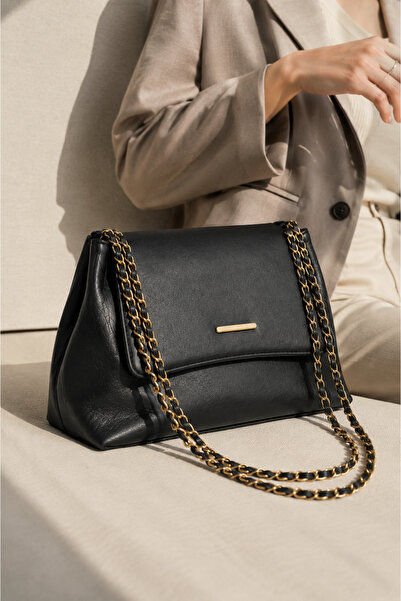 LikeMoon Women's Chain Strap Hand and Shoulder Bag for Daily Use, Stylish Fla...