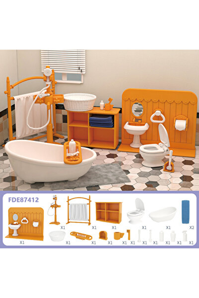 Choice FDE87412 Dollhouse Miniature Furniture Accessories 1/12 Supermarket Mi...