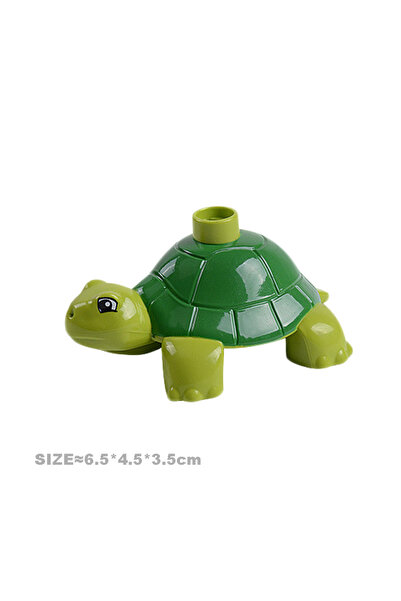 Choice59 Tortoise Big Size Building Blocks Cat Dog Pig Rabbit Model Accessori...