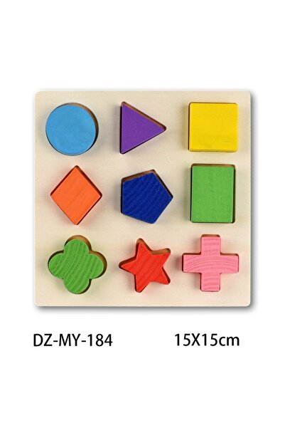 Choice1 A Wooden Puzzle Geometric Shapes 3D Puzzle Montessori Toys Sorting Ma...