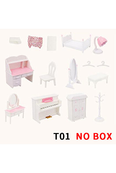 Choice T01 Dollhouse Miniature Accessories 1/12 Forest Family Home Furniture ...