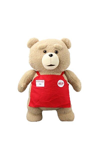 Choice WHITE 46cm TED Plush Movie Teddy Bear TED 2 Plush Doll Toys In Apron s...