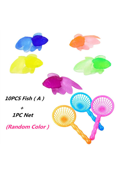 Choice7 1Set Style A No Children's 10Pcs/Set Kawaii Simulation Goldfish Baby ...
