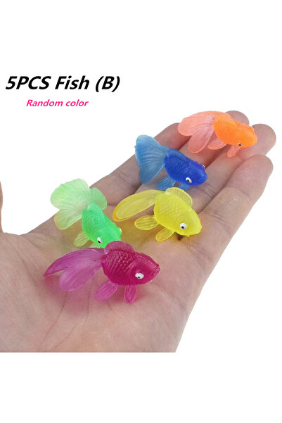 Choice1 5PCS Fish B Children's 10Pcs/Set Kawaii Simulation Goldfish Baby Bath...