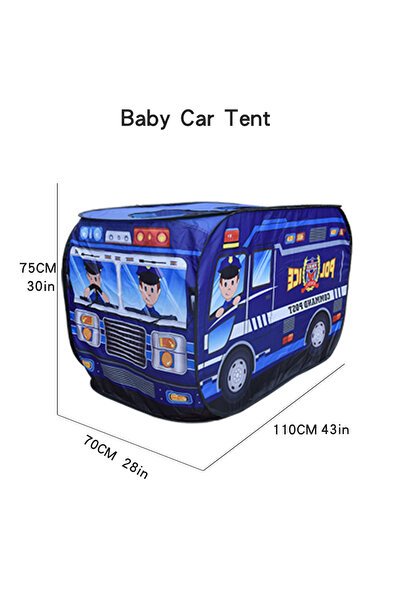 Choice police car Children'S Indoor Car Tent Toys,Princess Boy Baby Game Hous...