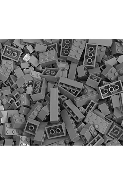 Choice13 125g-bag Dark gray 120/240PCS DIY Building Blocks Bulk Set City Clas...