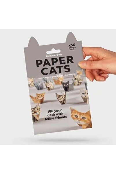 Choice cat 1set Creative Cats Dogs Origami Paper DIY Folding Paper Handmade T...