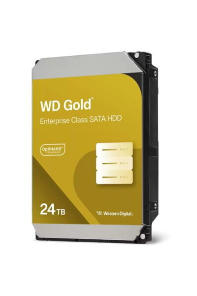 WESTERN DIGITAL HDD Gold, 24TB, 3.5 inch, 7200RPM, SATA 6GB/S, 512MB