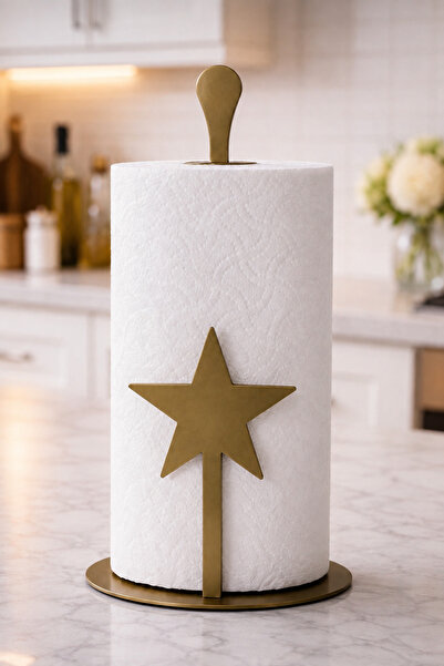 VENON Aging ❤️   Star Model ❤️   Vertical Roll Towel Holder Metal Towel Napki...